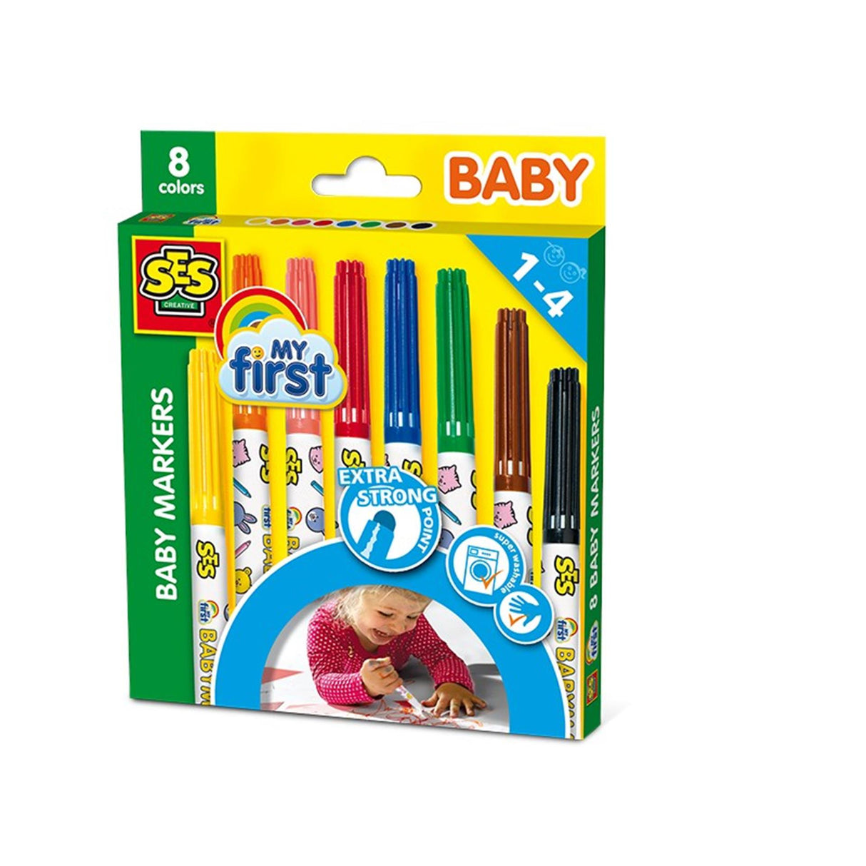 Ses Mes premiers marqueurs pour bébé, 8e.