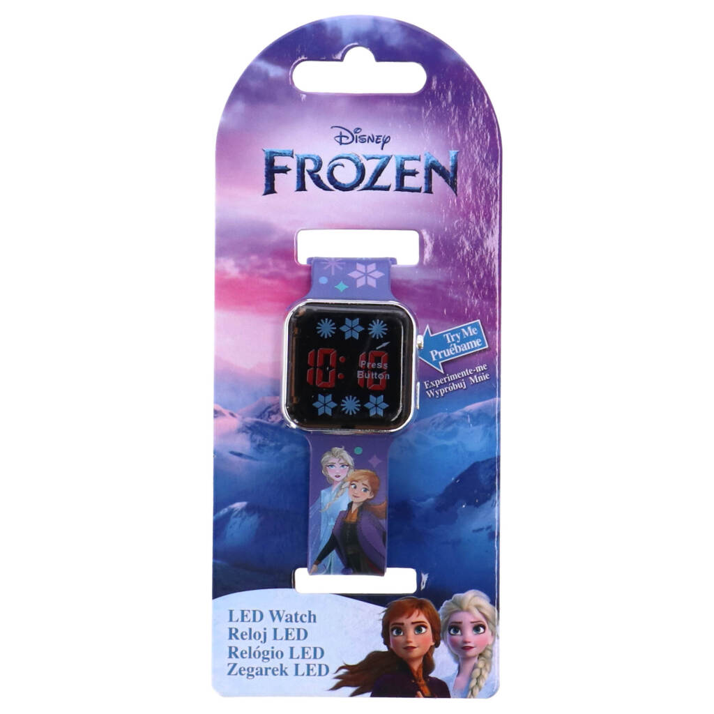 Montre Accutime Disney La Reine des Neiges LED | 2 pièces