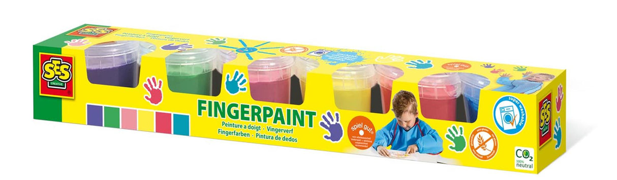 Six doigts peignent 6 couleurs