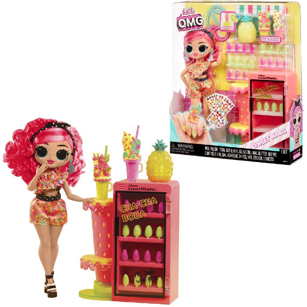 Mdr. surprise o.m.g. ongles doux pinky pops magasin de fruits