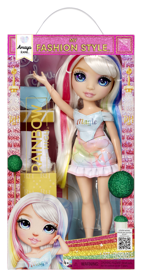 Panenka Rainbow High My Fashion Style - Amaya - Uni