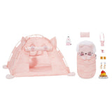 Na!na!na! surprise après ! après! après! ensemble de jeu de camping surprise kitty-cat + lumière
