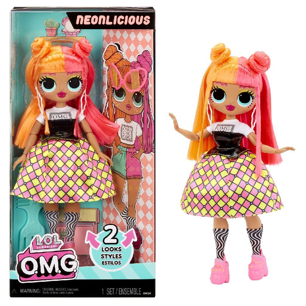 MGA Entertainment Surprise! O.M.G. HOS NEONLICIOUS