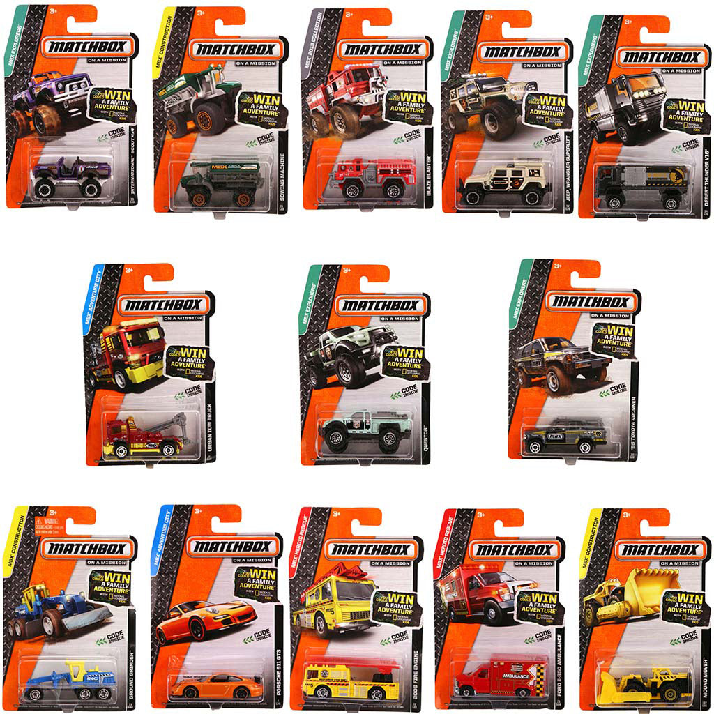 Mattel Matchbox Die Cast Auto Assorti