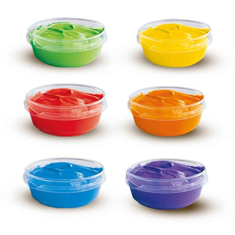 Peinture au doigt Ses 6 couleurs x 45ml
