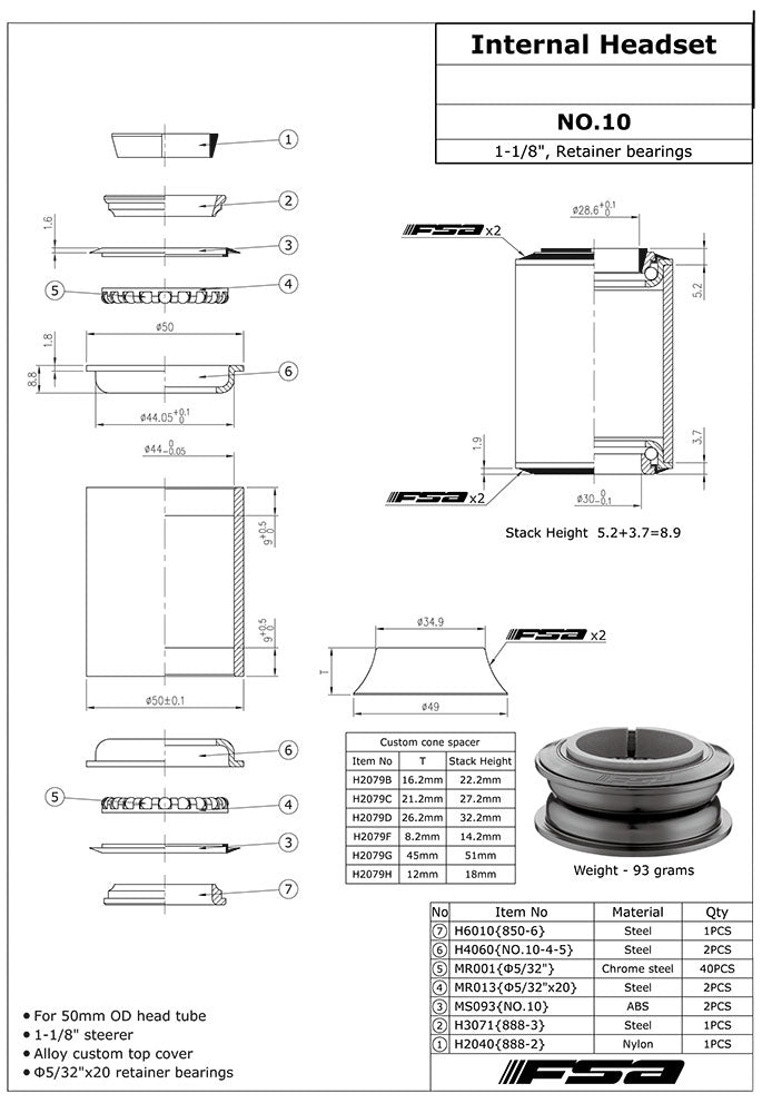 Casque Fsa n°10