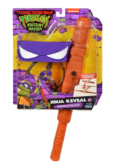 Tortues Ninja mutantes adolescentes - Donello transformant le personnel de Bo