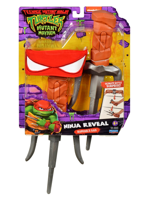 Tortues Ninja mutantes adolescentes - Raphaël transformant Sai