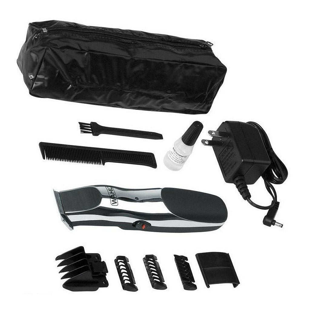 Wahl beard and stubble trimmer zwart chroom