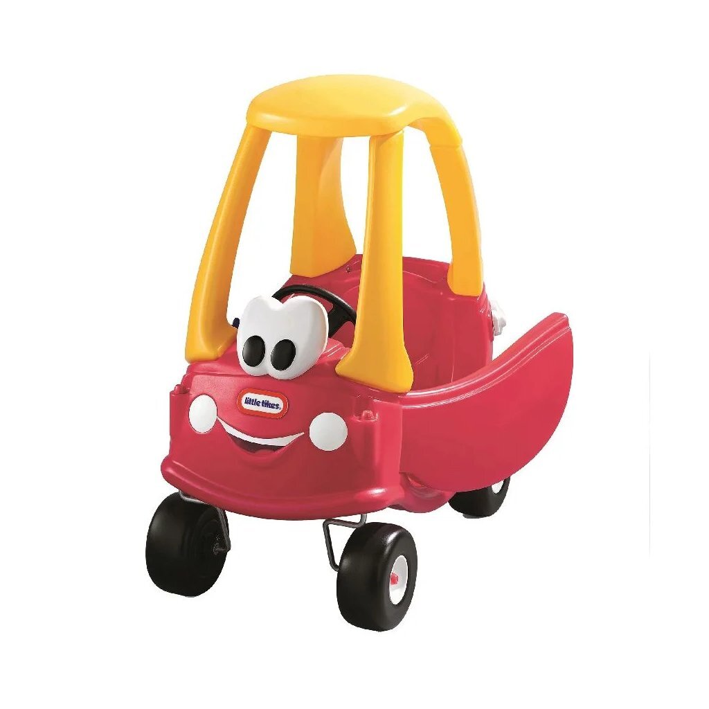 Little Tikes Cosy Coupé Voiture de marche 44x72x84 cm jaune rouge