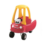 Little Tikes Cosy Coupé Voiture de marche 44x72x84 cm jaune rouge