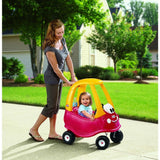 Little Tikes Cosy Coupé Voiture de marche 44x72x84 cm jaune rouge