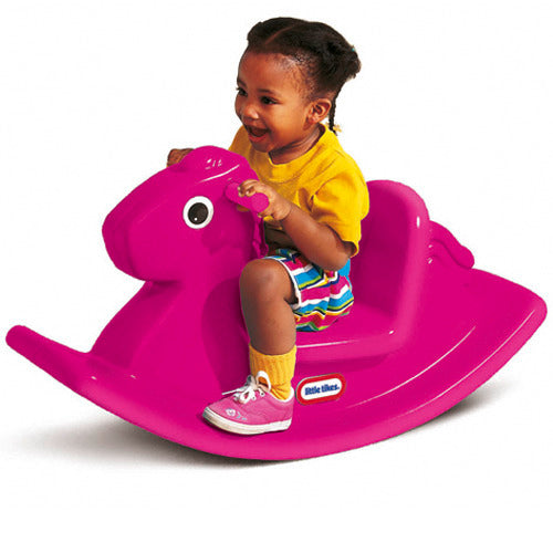 Cheval à bascule Little Tikes rose
