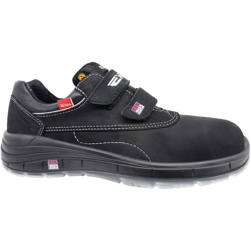 Hks chaussure de travail cronus 1 tp couche velcro s3 | noir | taille 42 - 00.162.025.42