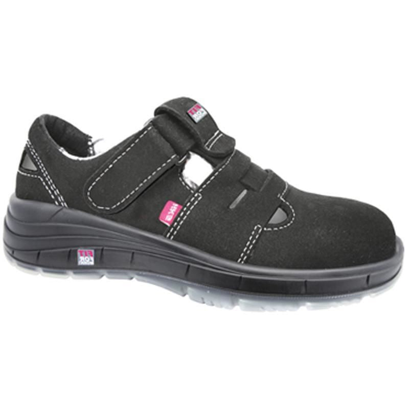 Hks sandale dame 1 m velcro s1 | noir | taille 42 - 00.162.055.42
