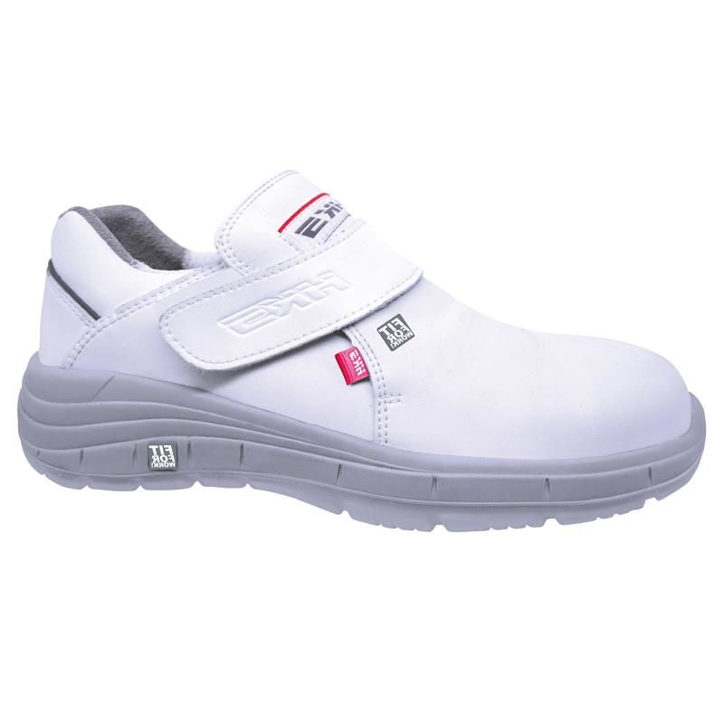 Hks chaussure de travail zoom 3 m couche velcro s2 | blanc | taille 44 - 00.162.105.44