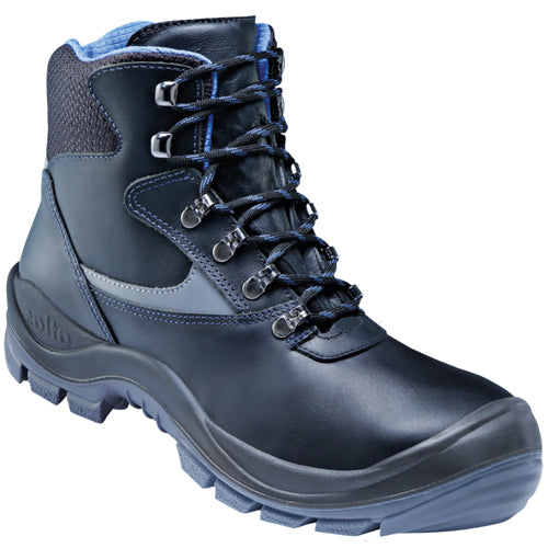 Chaussure de travail Atlas ergo-med 500 blueline high s3 + kn | noir | taille 40 - 00.012.048.40