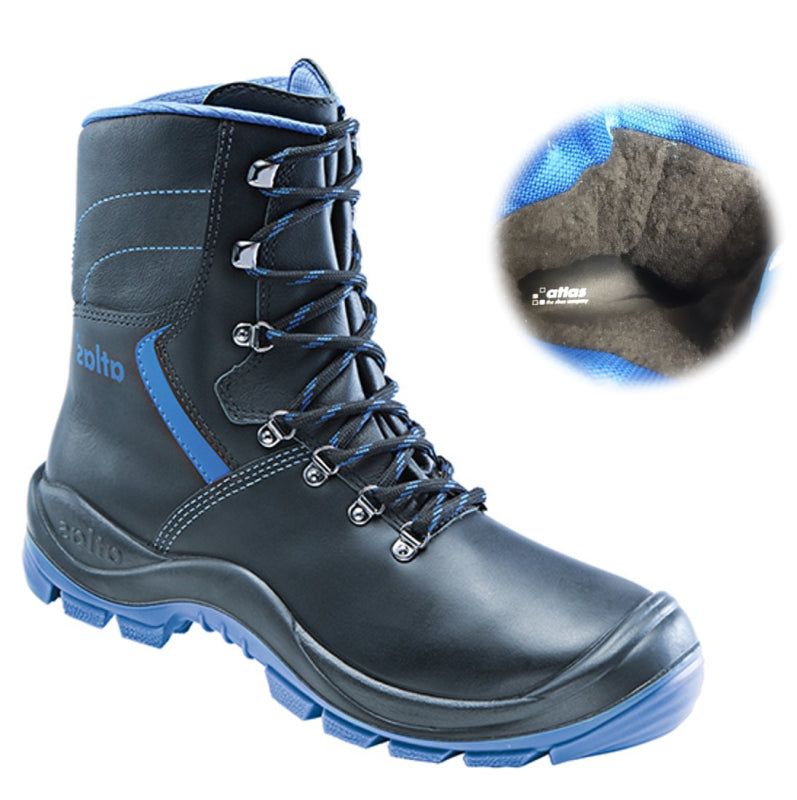 Botte de travail Atlas ergo-med 846 xp s3 + kn doublée | noir | taille 36 - 00.012.051.36