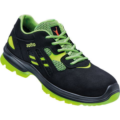 Chaussure de travail Atlas flash 2600 basse s1 | vert noir | taille 37 - 00.012.059.37