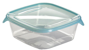 Contenants alimentaires Curver Fresh Go avec couvercle - 3x0,8 litres - 3 pièces - bleu transparent