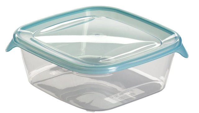 Contenants alimentaires Curver Fresh Go avec couvercle - 3x0,8 litres - 3 pièces - bleu transparent