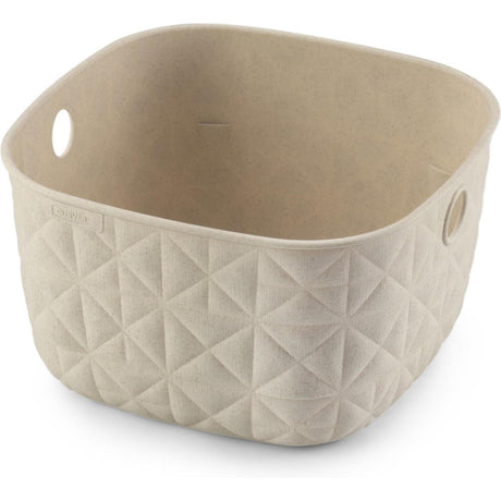 Curver panier de rangement softex xs 3l blanc craie