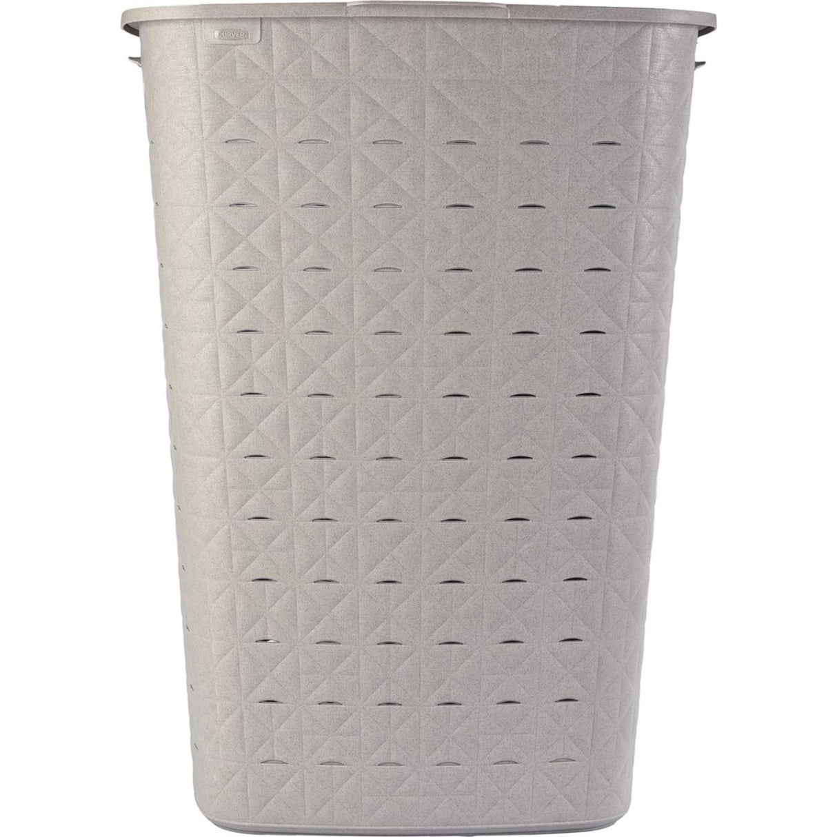 Boîte à linge Curver softex avec couvercle taupe