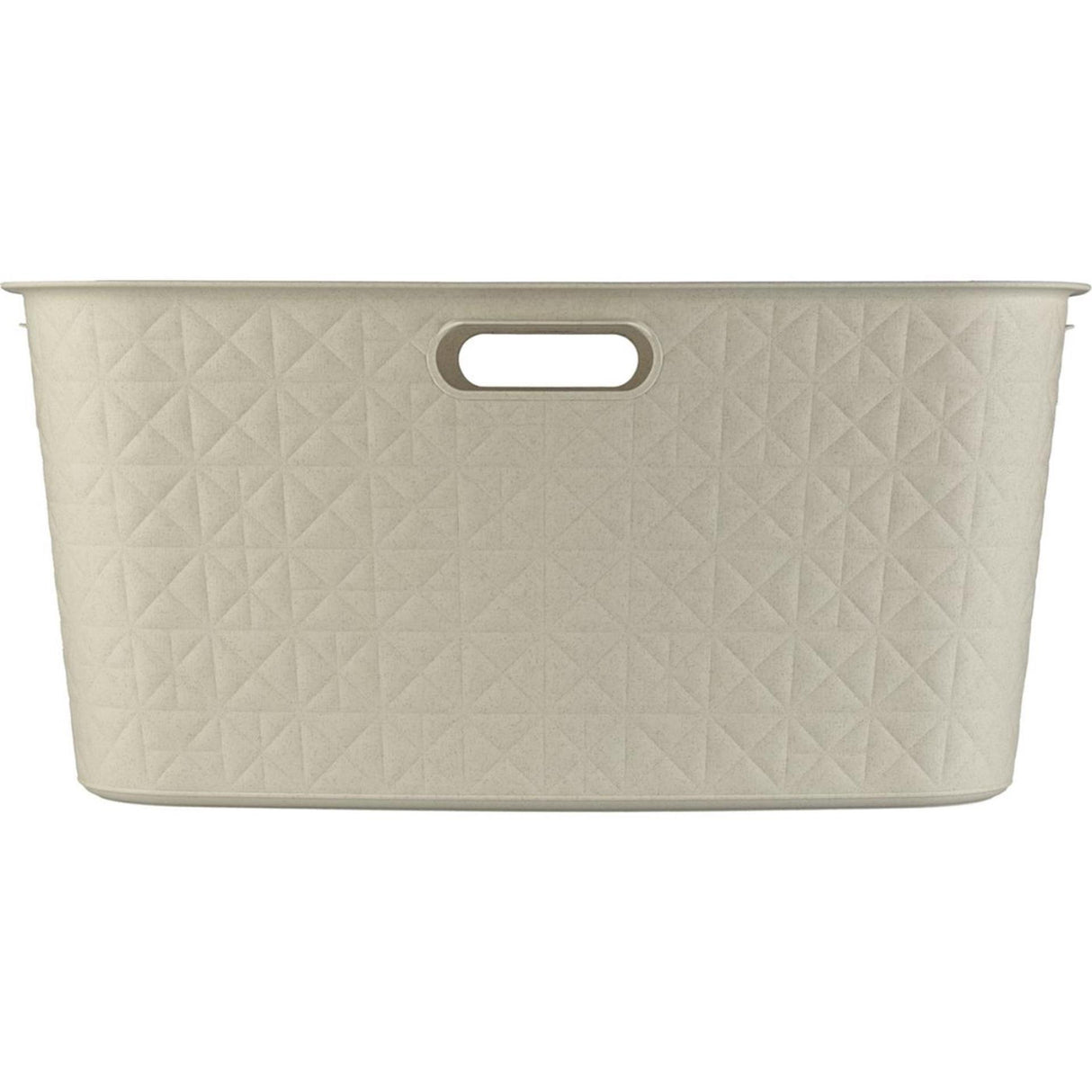 Curver panier à linge softex 45l blanc craie