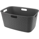 Curver panier à linge softex 45l anthracite