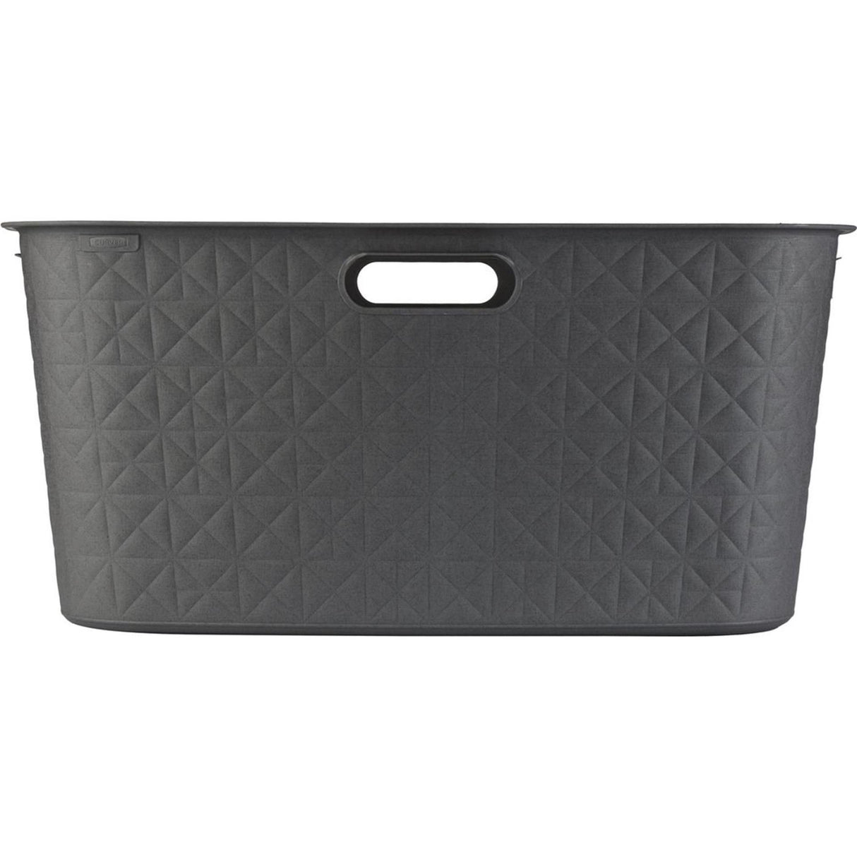 Curver panier à linge softex 45l anthracite