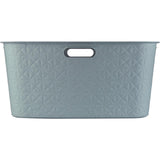 Curver panier à linge softex 45l bleu-vert