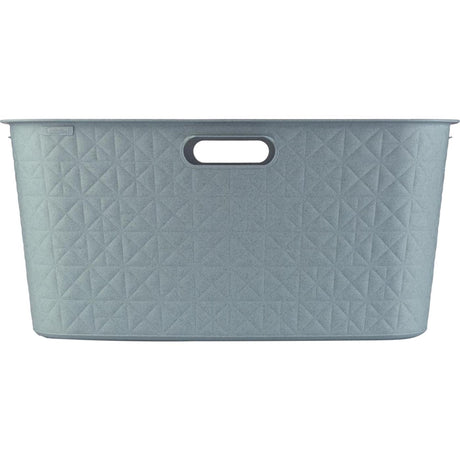 Curver panier à linge softex 45l bleu-vert