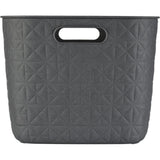 Curver softex panier de rangement l 19l anthracite