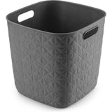 Curver softex panier de rangement cube anthracite