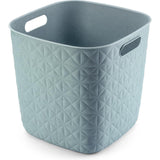 Curver softex panier de rangement cube bleu-vert