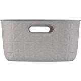 Curver panier de rangement softex m 12,5l taupe