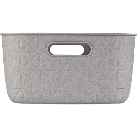 Curver panier de rangement softex m 12,5l taupe