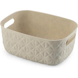 Curver softex panier de rangement s 4l blanc craie