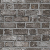 Noordwand Noordwand Wallpaper Homestyle Brick Wall Black and Gray