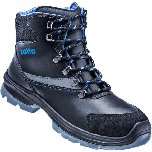 Chaussure de travail Atlas alu-tec 735 2.0 xp haute s3 | noir w12 | taille 48 - 00.012.143.48