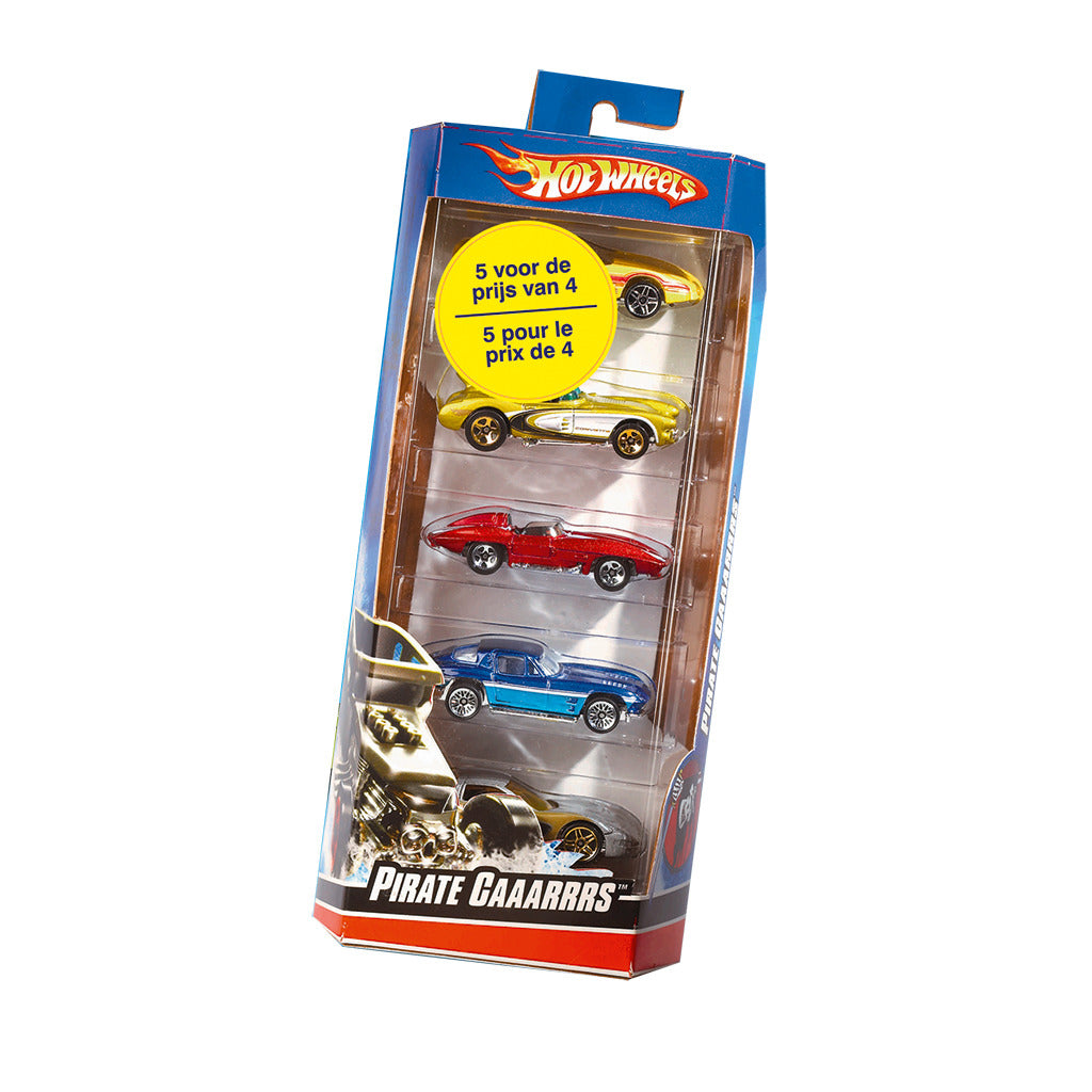 Hot Wheels Auto's, 5st.