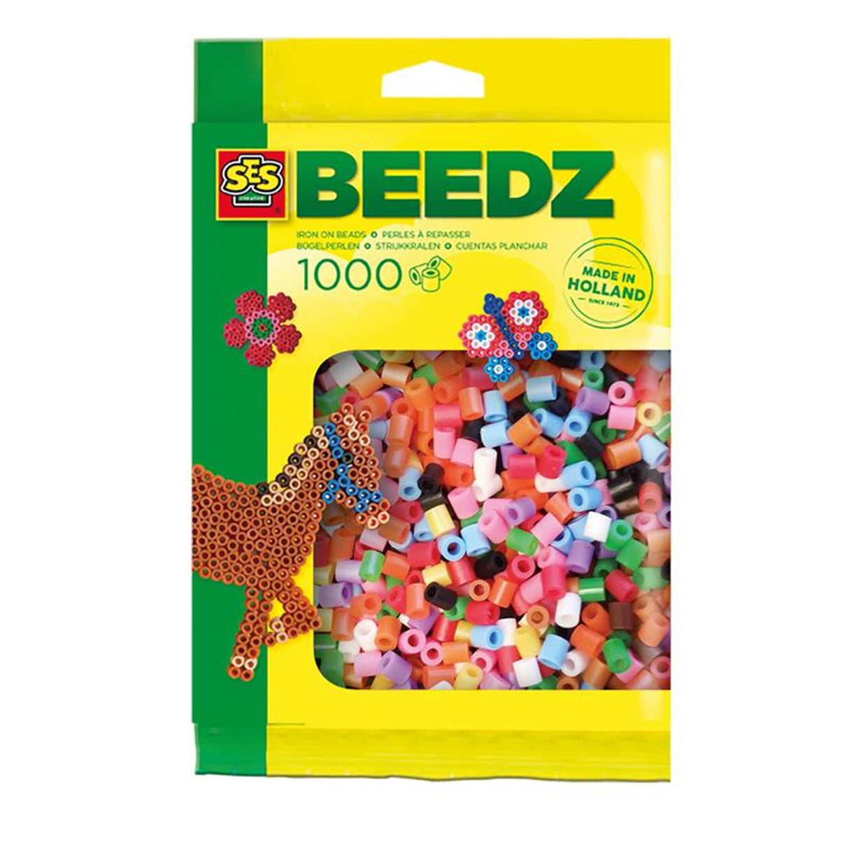Ses creative perles à repasser ses - mix basic, 1000 pcs.