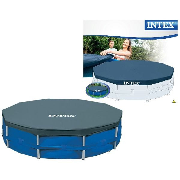 Intex 28030 couverture pour cadre de piscine 305cm bleu