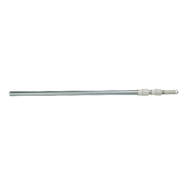 tige télescopique extensible 239 cm en bleu argenté
