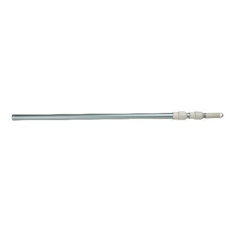 tige télescopique extensible 239 cm en bleu argenté