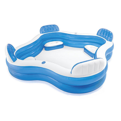 Intex swim center family lounge opblaaszwembad - 229 x 229 x 66 cm