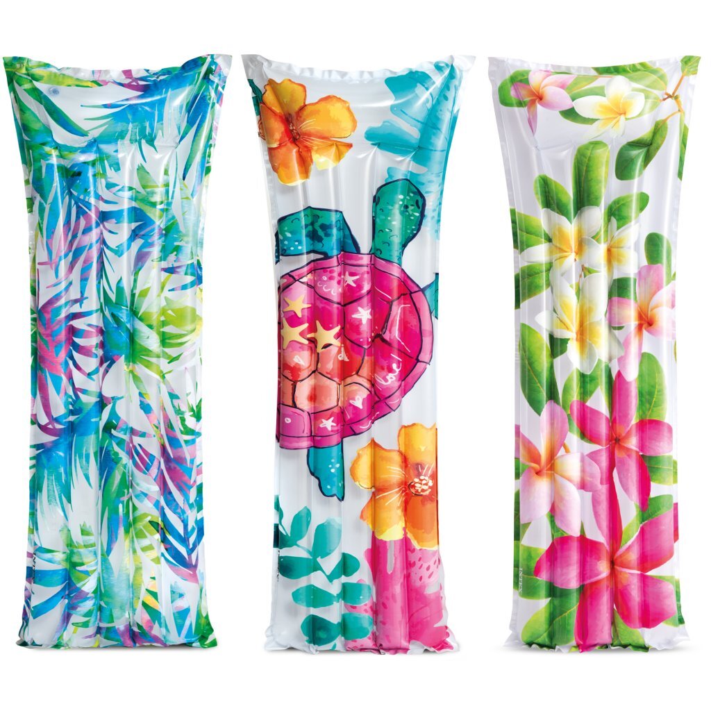 Intex 59720np Wet Set Collection Matelas pneumatique à fleurs 183x69 cm