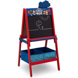 Paw patrol te87578pw wooden double -sided chalkboard whiteboard