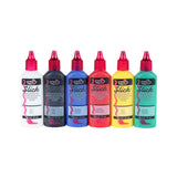 Tulipe • Peinture textile 3D 37 ml lisse 6 pcs.