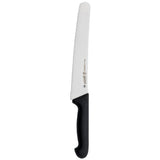 Messermeister couteau à pain quatre saisons 25 cm acier inoxydable noir